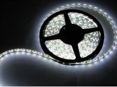 5M 3528 SMD LED Epoxy Potted Waterproof Flexible 60 LED Strip Light -White Light